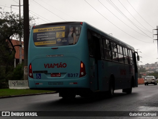 Empresa de Transporte Coletivo Viamão 8317 na cidade de Porto Alegre, Rio Grande do Sul, Brasil, por Gabriel Cafruni. ID da foto: 11926111.