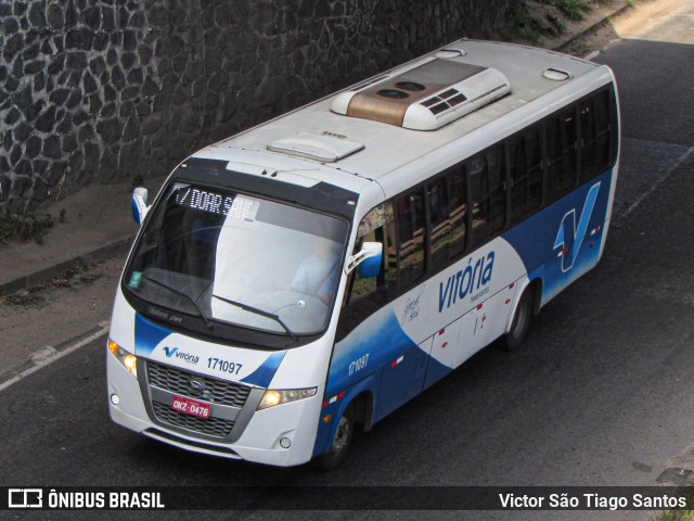 Vitória Transportes 171097 na cidade de Salvador, Bahia, Brasil, por Victor São Tiago Santos. ID da foto: 11924022.