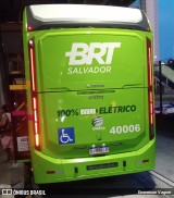 BRT Salvador 40006 na cidade de Salvador, Bahia, Brasil, por Emmerson Vagner. ID da foto: :id.