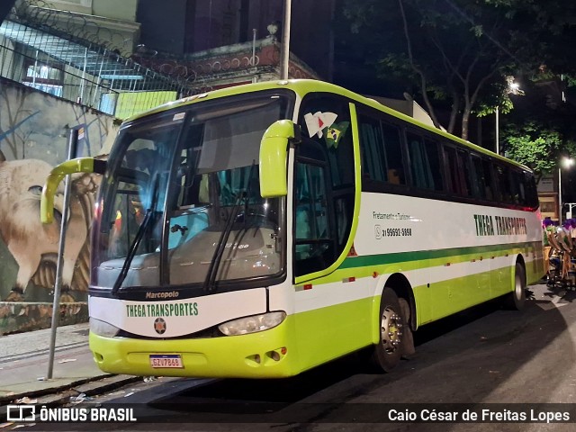 Thega Transportes 7b68 na cidade de Belo Horizonte, Minas Gerais, Brasil, por Caio César de Freitas Lopes. ID da foto: 11927947.