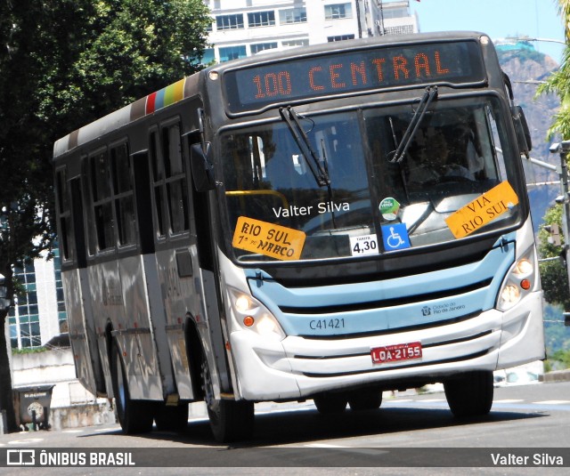 Real Auto Ônibus C41421 na cidade de Rio de Janeiro, Rio de Janeiro, Brasil, por Valter Silva. ID da foto: 11927141.