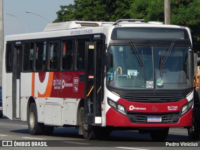 Auto Viação Palmares D17048 na cidade de Rio de Janeiro, Rio de Janeiro, Brasil, por Pedro Vinicius. ID da foto: 11927087.