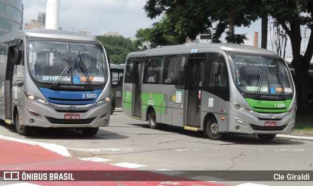 Transcooper > Norte Buss 1 6261 na cidade de São Paulo, São Paulo, Brasil, por Cle Giraldi. ID da foto: 11927681.
