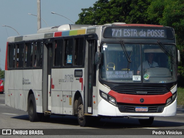 Auto Viação Palmares D17169 na cidade de Rio de Janeiro, Rio de Janeiro, Brasil, por Pedro Vinicius. ID da foto: 11926709.