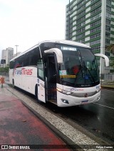 Auto Viação TransMinas 2027 na cidade de Rio de Janeiro, Rio de Janeiro, Brasil, por Felipe Gomes. ID da foto: :id.