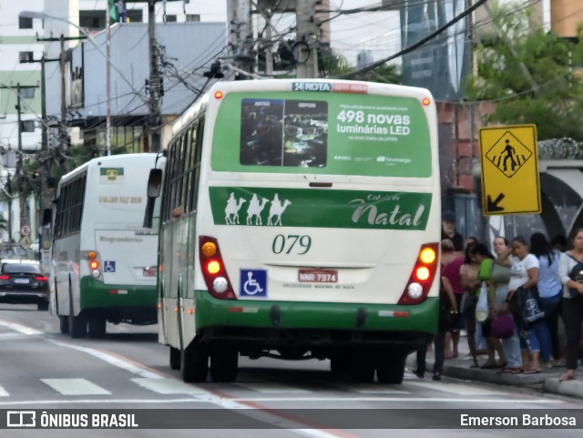 Transportes Cidade do Natal 6 079 na cidade de Natal, Rio Grande do Norte, Brasil, por Emerson Barbosa. ID da foto: 11929810.