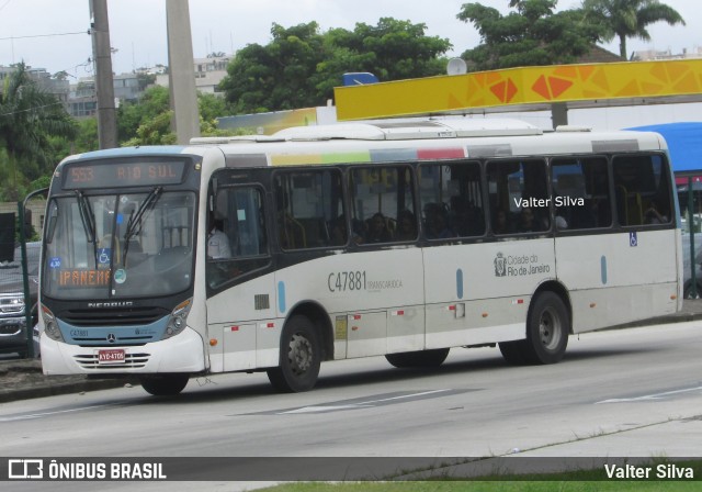 Viação Redentor C47881 na cidade de Rio de Janeiro, Rio de Janeiro, Brasil, por Valter Silva. ID da foto: 11930363.