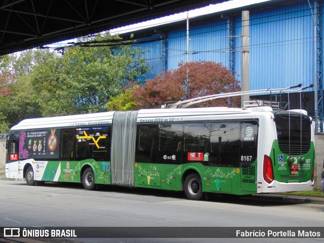 Next Mobilidade - ABC Sistema de Transporte 8167 na cidade de São Bernardo do Campo, São Paulo, Brasil, por Fabrício Portella Matos. ID da foto: 11930644.