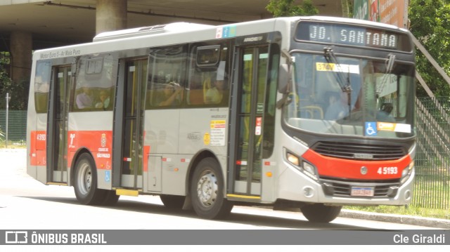 Allibus Transportes 4 5193 na cidade de São Paulo, São Paulo, Brasil, por Cle Giraldi. ID da foto: 11931230.