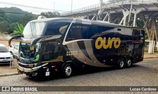 Ouro Negro Transportes e Turismo 4600 na cidade de Itaocara, Rio de Janeiro, Brasil, por Lucas Cardoso. ID da foto: 11929573.