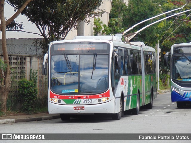 Next Mobilidade - ABC Sistema de Transporte 8153 na cidade de São Bernardo do Campo, São Paulo, Brasil, por Fabrício Portella Matos. ID da foto: 11930665.