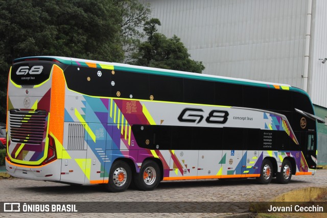 Marcopolo concept bus na cidade de Caxias do Sul, Rio Grande do Sul, Brasil, por Jovani Cecchin. ID da foto: 11931240.