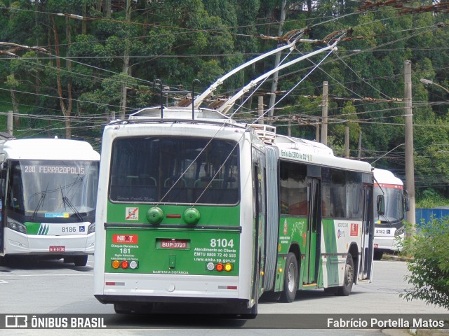 Next Mobilidade - ABC Sistema de Transporte 8104 na cidade de São Bernardo do Campo, São Paulo, Brasil, por Fabrício Portella Matos. ID da foto: 11930616.
