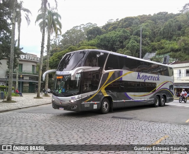 Kopereck Turismo 1800 na cidade de Petrópolis, Rio de Janeiro, Brasil, por Gustavo Esteves Saurine. ID da foto: 11931530.