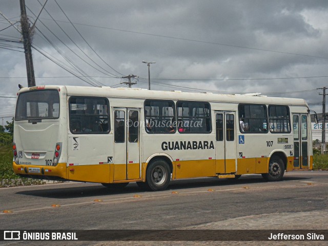 Transportes Guanabara 107 na cidade de São Gonçalo do Amarante, Rio Grande do Norte, Brasil, por Jefferson Silva. ID da foto: 11931214.