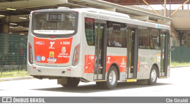 Allibus Transportes 4 5088 na cidade de São Paulo, São Paulo, Brasil, por Cle Giraldi. ID da foto: 11929753.