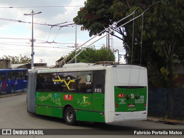 Next Mobilidade - ABC Sistema de Transporte 8153 na cidade de Santo André, São Paulo, Brasil, por Fabrício Portella Matos. ID da foto: 11929271.