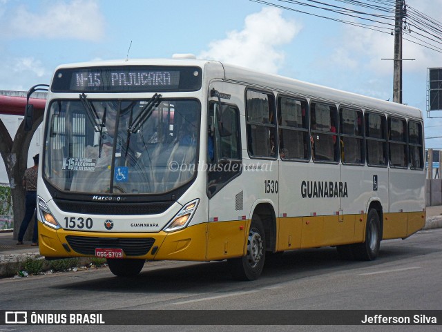 Transportes Guanabara 1530 na cidade de Natal, Rio Grande do Norte, Brasil, por Jefferson Silva. ID da foto: 11931224.