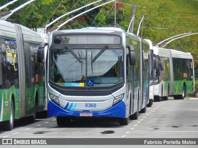 Next Mobilidade - ABC Sistema de Transporte 8360 na cidade de São Bernardo do Campo, São Paulo, Brasil, por Fabrício Portella Matos. ID da foto: 11930675.