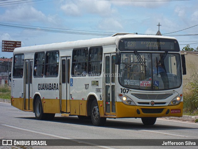 Transportes Guanabara 107 na cidade de São Gonçalo do Amarante, Rio Grande do Norte, Brasil, por Jefferson Silva. ID da foto: 11931213.