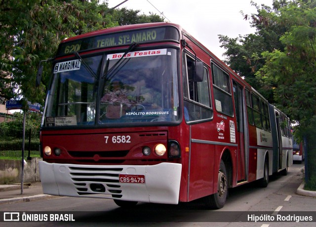 Viação Gatusa Transportes Urbanos 7 6582 na cidade de São Paulo, São Paulo, Brasil, por Hipólito Rodrigues. ID da foto: 11931183.