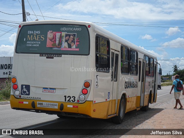 Transportes Guanabara 123 na cidade de São Gonçalo do Amarante, Rio Grande do Norte, Brasil, por Jefferson Silva. ID da foto: 11931218.