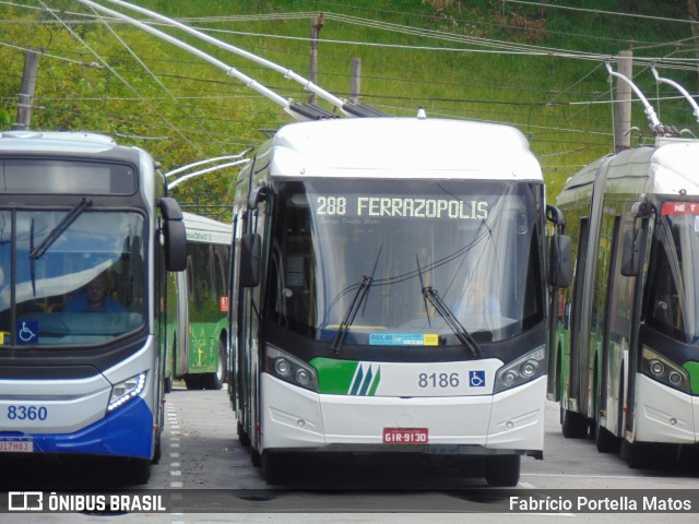 Next Mobilidade - ABC Sistema de Transporte 8186 na cidade de São Bernardo do Campo, São Paulo, Brasil, por Fabrício Portella Matos. ID da foto: 11930685.