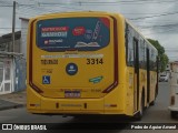 Auto Ônibus Três Irmãos 3314 na cidade de Jundiaí, São Paulo, Brasil, por Pedro de Aguiar Amaral. ID da foto: :id.