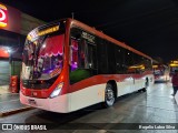 Buses Omega 6038 na cidade de Puente Alto, Cordillera, Metropolitana de Santiago, Chile, por Rogelio Labra Silva. ID da foto: :id.