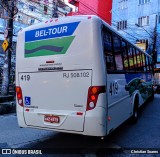 Bel-Tour Transportes e Turismo 419 na cidade de Rio de Janeiro, Rio de Janeiro, Brasil, por Christian Soares. ID da foto: :id.