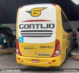 Empresa Gontijo de Transportes 21640 na cidade de Goiânia, Goiás, Brasil, por Vicente Barbosa. ID da foto: :id.