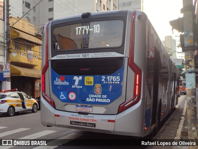 Sambaíba Transportes Urbanos 2 1765 na cidade de São Paulo, São Paulo, Brasil, por Rafael Lopes de Oliveira. ID da foto: 12031833.