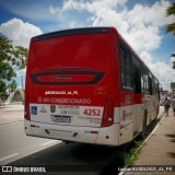 Real Alagoas de Viação 4252 na cidade de Maceió, Alagoas, Brasil, por Lucyan BUSOLOGO_AL_PE. ID da foto: :id.