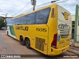 Empresa Gontijo de Transportes 15015 na cidade de Araçuaí, Minas Gerais, Brasil, por Juninho Nogueira. ID da foto: :id.