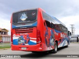 Bus Sur Yanina na cidade de Natales, Última Esperanza, Magallanes y de la Antártica Chilena, Chile, por Juan Donoso. ID da foto: :id.