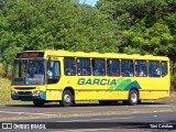 Viação Garcia 7607 na cidade de Mandaguari, Paraná, Brasil, por Tôni Cristian. ID da foto: :id.