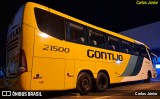Empresa Gontijo de Transportes 21500 na cidade de Goiânia, Goiás, Brasil, por Carlos Júnior. ID da foto: :id.