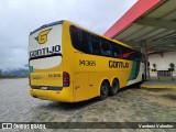 Empresa Gontijo de Transportes 14365 na cidade de Estiva, Minas Gerais, Brasil, por Vanderci Valentim. ID da foto: :id.