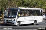 TCL - Transporte Coletivo Leo 48 na cidade de Cataguases, Minas Gerais, Brasil, por Lucas Oliveira. ID da foto: :id.
