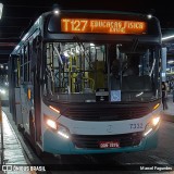Autotrans Transportes Urbanos e Rodoviários 7332 na cidade de Uberlândia, Minas Gerais, Brasil, por Marcel Fagundes. ID da foto: :id.