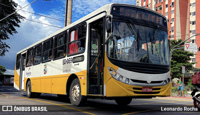 Belém Rio Transportes BD-069 na cidade de Belém, Pará, Brasil, por Leonardo Rocha. ID da foto: 12056561.