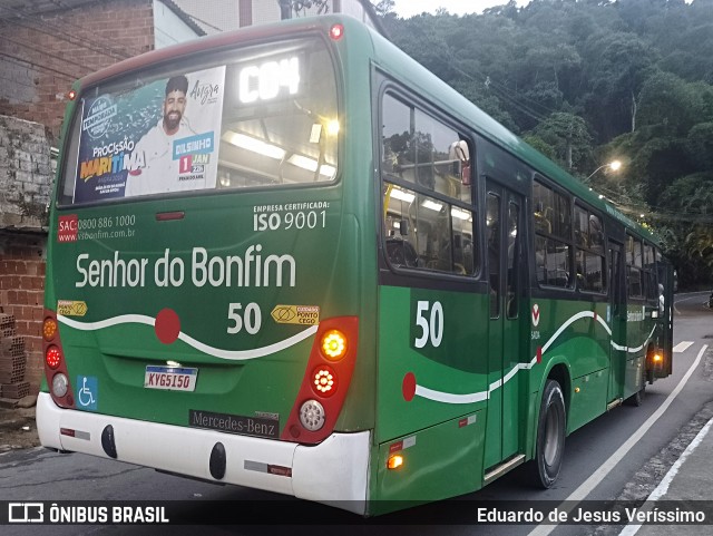 Viação Senhor do Bonfim 50 na cidade de Angra dos Reis, Rio de Janeiro, Brasil, por Eduardo de Jesus Veríssimo. ID da foto: 12056648.