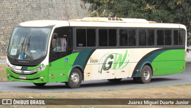 GW Transportes e Turismo 460 na cidade de Belo Horizonte, Minas Gerais, Brasil, por Juarez Miguel Duarte Junior. ID da foto: 12058110.