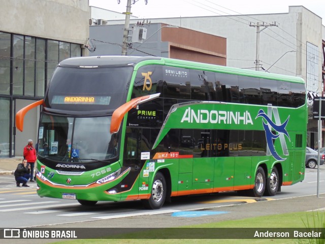 Empresa de Transportes Andorinha 7052 na cidade de Barueri, São Paulo, Brasil, por Anderson  Bacelar. ID da foto: 12056484.