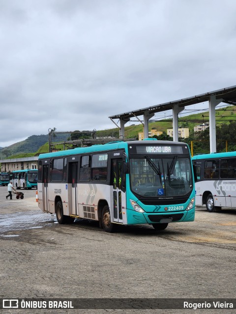 Viação Ubá Transportes 222409 na cidade de Juiz de Fora, Minas Gerais, Brasil, por Rogerio Vieira. ID da foto: 12056591.