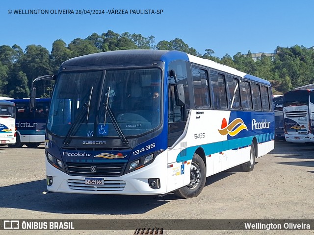 Piccolotur Transportes Turísticos 13435 na cidade de Várzea Paulista, São Paulo, Brasil, por Wellington Oliveira. ID da foto: 12056576.