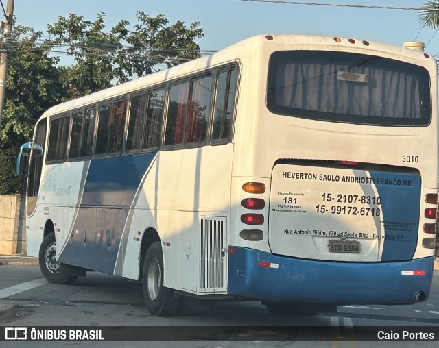 HS Turismo 3010 na cidade de Porto Feliz, São Paulo, Brasil, por Caio Portes. ID da foto: 12055468.
