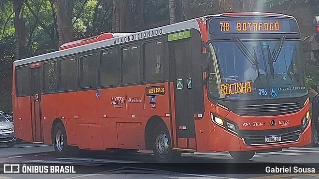 Transportes Vila Isabel A27556 na cidade de Rio de Janeiro, Rio de Janeiro, Brasil, por Gabriel Sousa. ID da foto: 12056489.