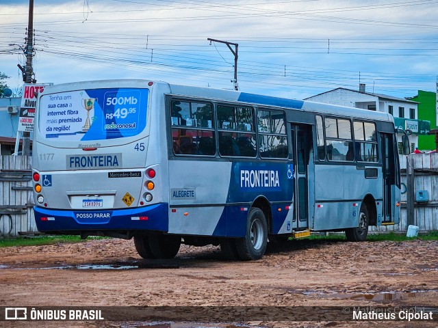 Expresso Fronteira d`Oeste 45 na cidade de Alegrete, Rio Grande do Sul, Brasil, por Matheus Cipolat. ID da foto: 12055770.