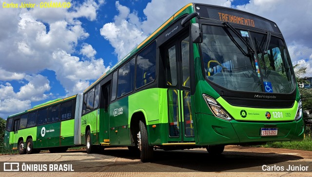 Metrobus 1201 na cidade de Goiânia, Goiás, Brasil, por Carlos Júnior. ID da foto: 12056612.